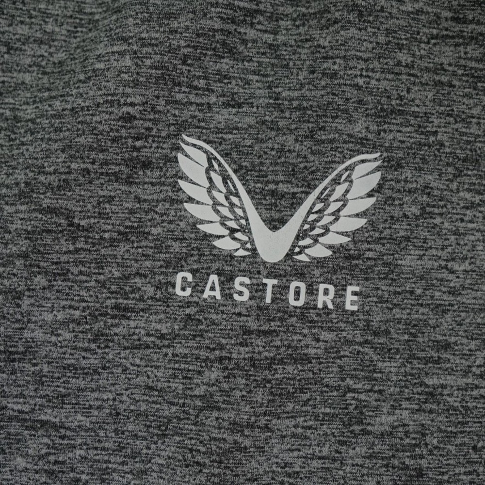 Castore Newcastle United Hoodie Mens Medium Gray Performance Soccer Pullover - Picture 4 of 11